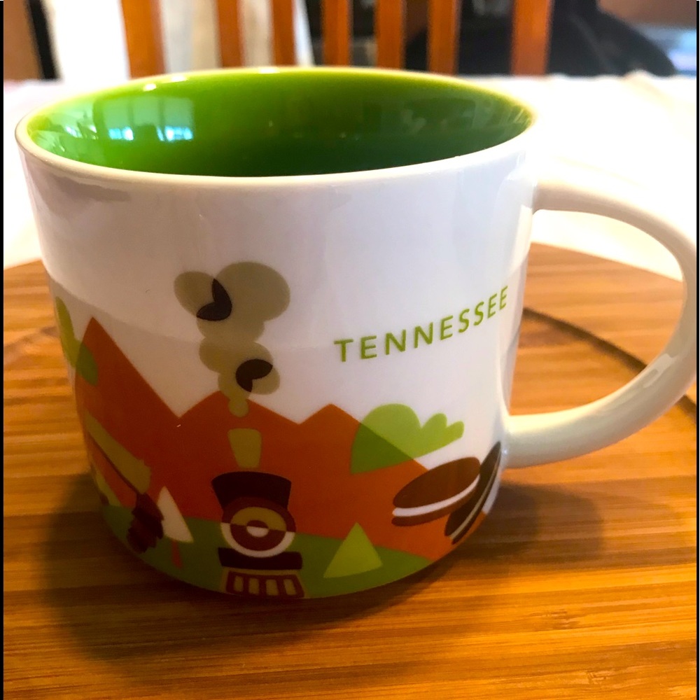 Starbucks Wish You Were Here Novelty Coffee Mug - Tennessee